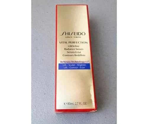 Shiseido Vital Perfection LiftDefine Radiance Serum 80ml / 2.7 fl oz New Sealed