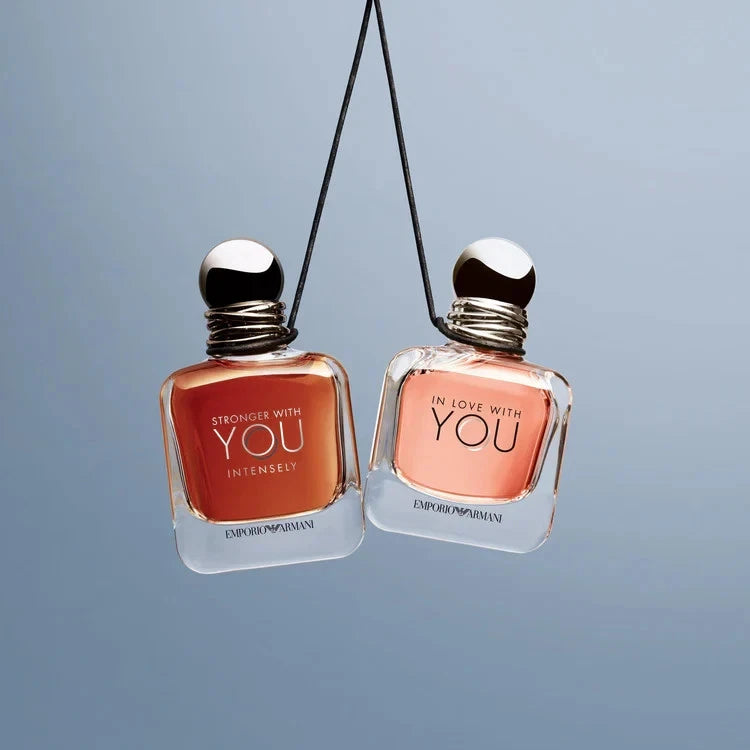 Armani Stronger With You Intensely EDP for Men 3.4 oz / 100 mL New